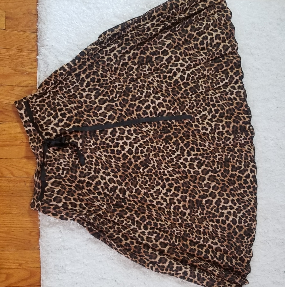 Zara Cheetah print skirt